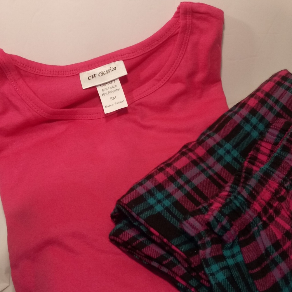 CW CLASSICS SLEEPWEAR 2PC PAJAMA SET